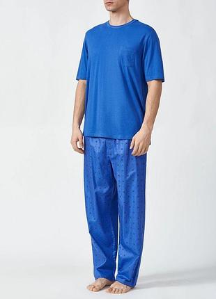 Пижама мужская cyberjammies jamie 6809-6807 m синий (5051877436770)