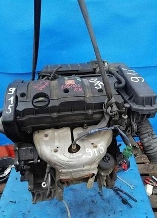Двигун peugeot 307 1.6 109km nfu #116tys km#