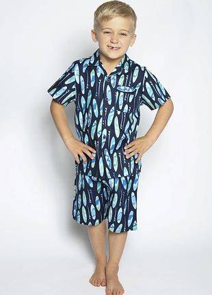 Піжама для хлопчика cyberjammies elliot 6579 4-5 років/110 см surfboard print (zik0000025698)