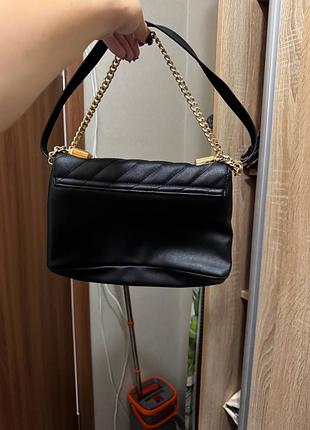 Жіноча сумка river island чорна 7