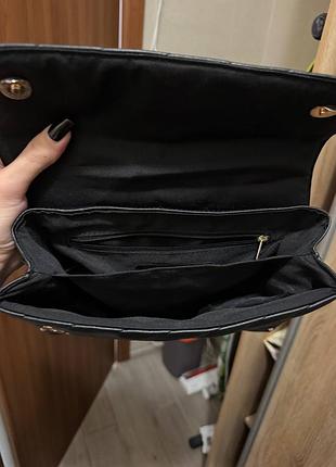 Жіноча сумка river island чорна 8