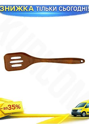 Ku лопатка maestro 275 universal fit мм силиконовая для переворачивания продуктов на сковороде кухонна uni2l_k