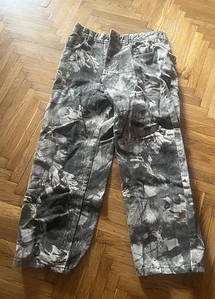 Широкие штаны bershka мужские