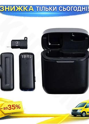 Ku микрофон петличный беспроводной universal fit j11 профессиональный для видеоблогов интервью звукоза uni2l_k