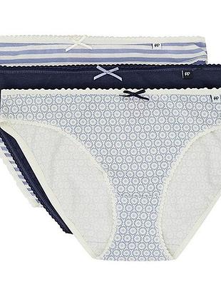 Набор трусиков pretty polly alice es013c слипы брендовые женские хлопковые комфортные 3 шт s floral mosaic (5053014603281)