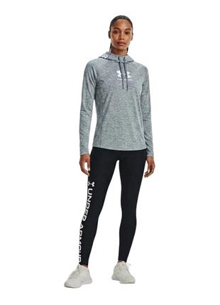 Спортивний лонгслів з капюшоном under armour xs  loose