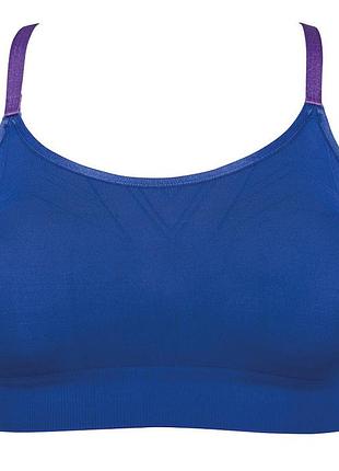 Топ спортивний berlei hot crop 4909 s синій (5053014196356)