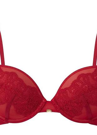 Бюстгальтер gossard guipure 17101 премиум английский формованная push-up 80c lipstick (5053014755385)