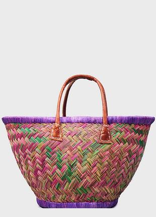 Сумка пляжна le comptoir de la plage aravola round_746 one size фіолетовий (zik0000029245)