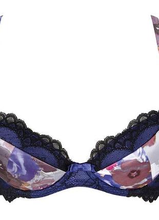Бюстгальтер gossard edina 8931 элегантность с кружевом и push-up 80a sapphire (5053014079727)