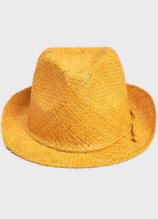 Капелюх унісекс le comptoir de la plage borsalino mou з натуральної соломи one size гірчичний (zik0000027524)