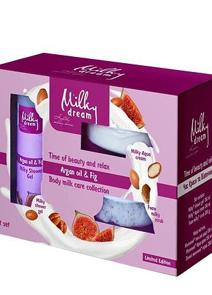 Подарочный набор для женщин milky dream "время красоты и отдыха" для тела, 3 продукта