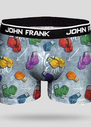 Трусы мужские боксеры john frank голубые jfbd290 l