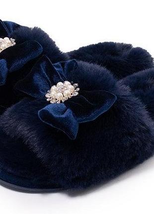Тапочки женские pretty you london anya navy xl(41-42) синий (zik0000027432)
