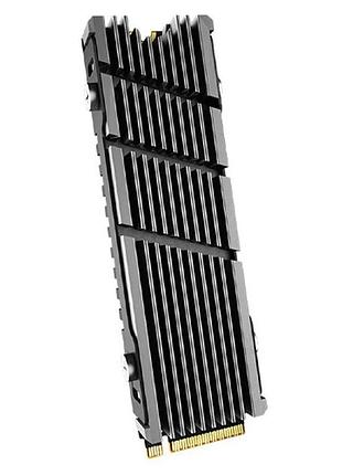 Радіатор для охолодження ssd m.2 2280 та термопрокладки jeyi icold-2 алюмінієвий сплав
