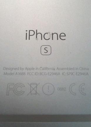 Смартфон apple iphone 6s а1688 9