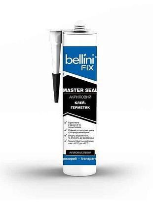 Клей-герметик 280мл акриловый 3в1 master seal тм bellini fix