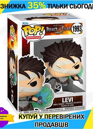 Ku игровая фигурка funko universal fit pop! атака титанов леви коллекционная виниловая фигурка для дет uni2l_k