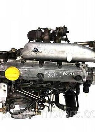 Двигатель renault megane 1.9 dti f9q734