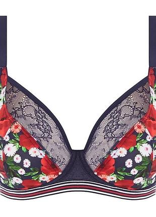 Бюстгальтер freya wild 5421 75f midnight poppy (889501131488 )