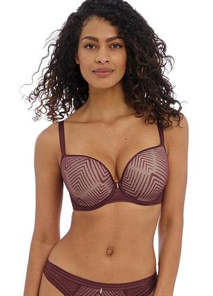 Бюстгальтер freya tailored 401131 75e dark cherry (889501649600 ) 2