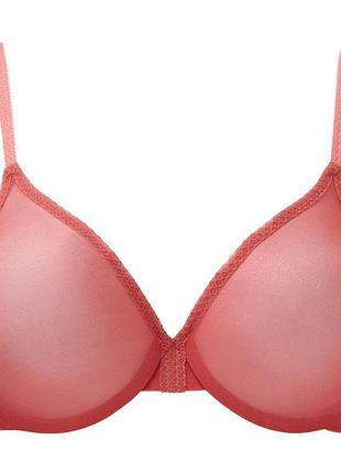 Бюстгальтер gossard glossies 6271 легендарный прозрачный гладкий невидимый для декольте и природной посадки 75f(raspberry sorbet)