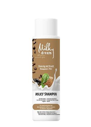 Шампунь для ежедневного мытья волос milky dream "очистка и рост" 400 мл daily skin care