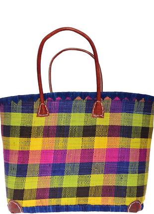 Сумка пляжная le comptoir de la plage madras gm one size navy 014 (zik0000011509)