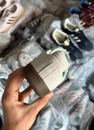 Adidas samba super low suede 'grey peach' 5