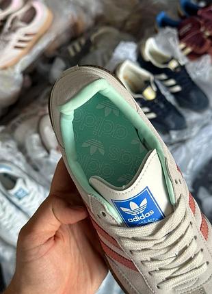 Adidas samba super low suede 'grey peach' 3