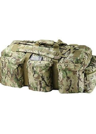 Сумка тактическая военная армейская с ручками для военных всу kombat uk assault holdall 100л мультикам ku-22