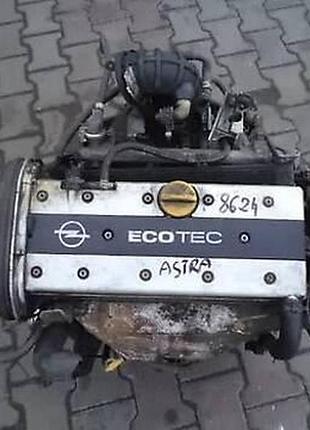 Б/у двигатель для opel astra.