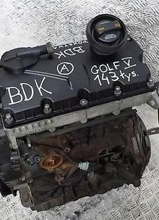 Б/у двигатель для volkswagen golf v 8