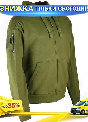 Ku худі kombat uk universal fit spec-ops оливковий xxl для чоловіків тепла кофта з капюшоном і кишеням uni2l_k
