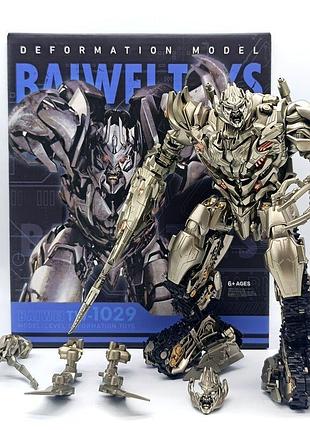 Игрушка робот-трансформер мегатрон baiwei tw1029 с аксессуарами 9