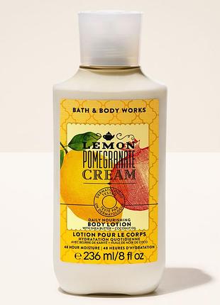 Парфумований лосьон для тіла bath & body works (1200198026724) lemon pomegranate body lotion 236 мл