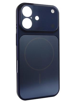 Чехол nofelet tpu противоударный magsafe для iphone 16 синий