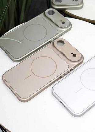 Чехол nofelet tpu противоударный magsafe для iphone 16 синий 2