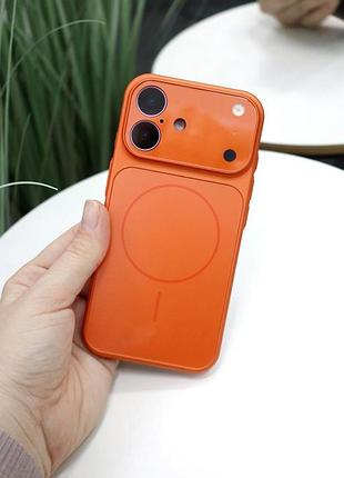 Чехол nofelet tpu противоударный magsafe для iphone 16 синий 7