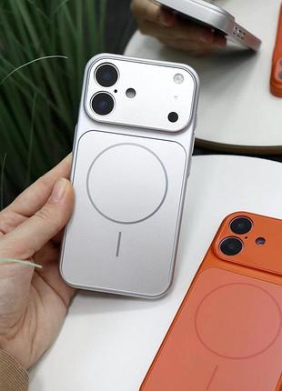Чехол nofelet tpu противоударный magsafe для iphone 16 синий 8