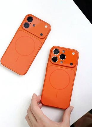 Чехол противоударный nofelet ag glass case с magsafe для iphone 13 pro max с защитой камеры синий 5