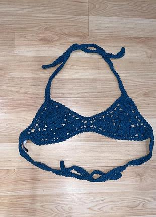 В'язаний топ купальника she made me crochet (люкс бренд)