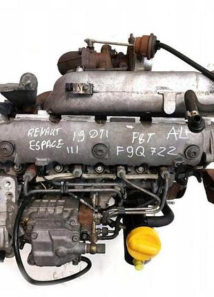 Двигун renault espace iii 1.9 dti f9q722