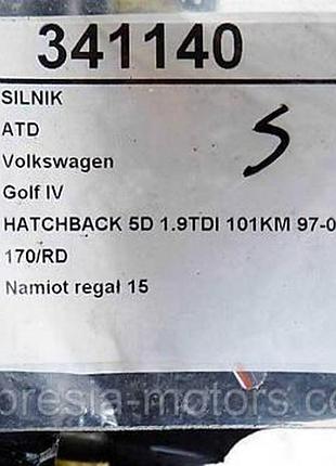 Двигатель volkswagen golf iv 1.9 tdi 101km 97-03 atd