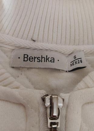 Женский стёганый бомбер bershka 4