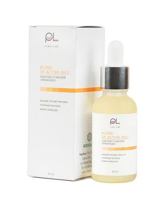 Бленд активных масел для ухода за ногтями и кутикулой pink lime, 30 мл