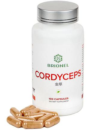 Кордицепс, cordyceps brionel, 100 кап