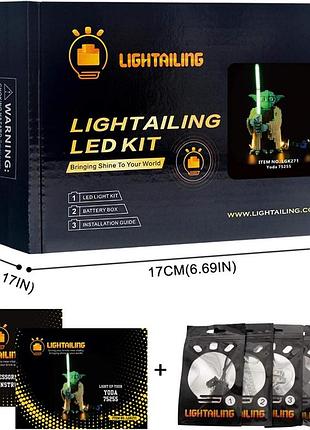 Подсветка lightailing для конструктора lego star wars yoda 75255