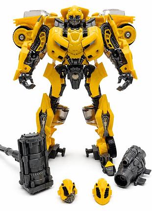 Игрушка робот-трансформер бамблби baiwei tw1025 с аксессуарами