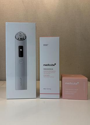 Medicube age-r booster pro x2 (білий) - оригінал медікуб бустер про х2 з кореї - вартість за набір на фото - безкоштовна адресна доставка